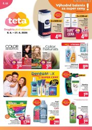 TETA Drogerie leták  s platnosťou 8. 6. - 17. 6. 2026 