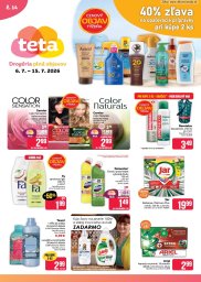 TETA Drogerie leták  s platnosťou 6. 7. - 15. 7. 2026 