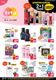1. strana letáka TETA Drogerie 31. 8. - 9. 9. 2026 